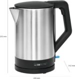 Clatronic® Wasserkocher 1,5L | 2200W | Sicherheitsdeckel | Abschaltautomatik | WKS 3692
