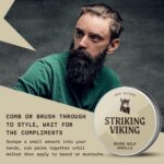 Striking Viking Bartbalsam – Parfümfrei, Styling & Pflege mit Bio-Sheabutter