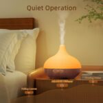ASAKUKI 300ml Aroma Diffuser mit 8 Ätherischen Ölen