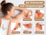 ZOLLNER Körnerkissen groß – Wärmekissen mit waschbarem Bezug, 20x53 cm, ideal für Nacken, Schultern & Koliken