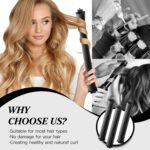 Heatless Curls Band – 3er-Set Lockenwickler für Overnight-Styling, Hitzefreie Locken für mittellanges Haar