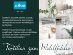 ZOLLNER Körnerkissen groß – Wärmekissen mit waschbarem Bezug, 20x53 cm, ideal für Nacken, Schultern & Koliken