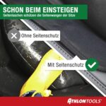 ATHLON TOOLS Kindersitz-Unterlage mit Seitenschutz – Isofix kompatibel, gepolstert & passgenau