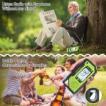Feegar OZE Pro Notfallradio – Solar, Handkurbel, AM/FM, LCD, SOS, 2000mAh Powerbank