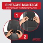 PROTEX Rücksitz-Organizer [Testsieger 2024] – Wasserdicht, mit Tablet-Fach (12 Zoll)
