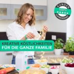 freegreen® Spiralschneider [inkl. Kochbuch]  Perfekt für Obst- & Gemüsenudeln! – Bild 4