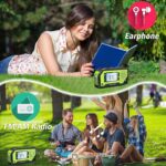 Feegar OZE Pro Notfallradio – Solar, Handkurbel, AM/FM, LCD, SOS, 2000mAh Powerbank