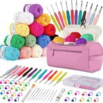 Häkelnadel Set-Rosa
