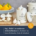 HIKITCHEN® Vorratsbehälter-Set – Stilvolle Boxen für Kartoffeln, Zwiebeln & Knoblauch