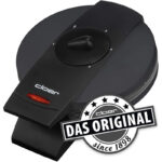 Cloer 1620 Waffeleisen – Herzwaffeln, 930 W, 15,5 cm, einstellbarer Bräunungsgrad