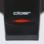 Cloer 1620 Waffeleisen – Herzwaffeln, 930 W, 15,5 cm, einstellbarer Bräunungsgrad