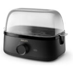 Philips Eierkocher 3000-Serie: Bis zu 6 Eier, pochiert oder gekocht, 400 W, kompakt & leicht zu reinigen