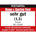 Emerio Allesschneider, klappbar, Edelstahl-Messer