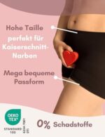 Mrs. Mum Wochenbett Unterwäsche – 7 Stk, waschbar & ÖkoTex I Made in EU