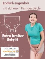 Mrs. Mum Kaiserschnitt Unterhose – High Waist, figurformend & waschbar I ÖkoTex