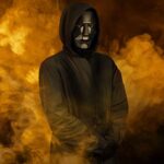 Balinco The Game Kostüm-Set – Maske, Sturmhaube, Handschuhe & Spielkarte für Halloween & Karneval – Bild 7