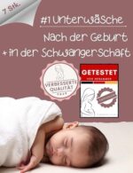 Mrs. Mum Wochenbett Unterwäsche – 7 Stk, waschbar & ÖkoTex I Made in EU
