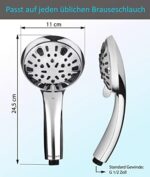 BLUMBACH® Duschkopf wassersparend - Hochdruck Duschkopf Aqua Joy