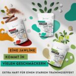JAWLINER Fitness-Kaugummi – Harte Mewing Gums für die Jawline (Minze, 2 Monate)