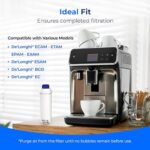 Waterdrop Kaffeefilter – Ersatz für De'Longhi® DLSC002, kompatibel mit Magnifica®, Eletta®, Dinamica® & ECAM Kaffeevollautomaten