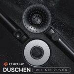 POWERLAP® Duschkopf mit Filter & Booster-Modus – Gereinigtes Wasser & perfekter Wasserdruck