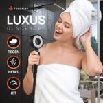 POWERLAP® Duschkopf mit Filter & Booster-Modus – Gereinigtes Wasser & perfekter Wasserdruck