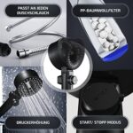 POWERLAP® Duschkopf mit Filter & Booster-Modus – Gereinigtes Wasser & perfekter Wasserdruck