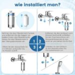 Wasser-Duschfilterkartusche – Kompatibel mit Philips AWP1775WH / AWP1775CH, 2er-Pack