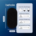 Behale - 30-90x Mundpflaster gegen Schnarchen | Atmungsaktives Mouth Tape für ruhigen Schlaf | Auch für Bartträger