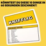 Gamely Sechs-Sekunden-Kritzelei – Das rasante Party-Zeichenspiel für die ganze Familie!