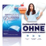 LOVELY SMILE Premium Teeth Whitening Strips – Peroxidfrei, schnell & zahnschonend