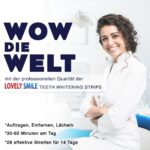 LOVELY SMILE Premium Teeth Whitening Strips – Peroxidfrei, schnell & zahnschonend