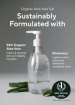 AROMATICA Aloe Vera Gel – Bio, Beruhigend & Feuchtigkeitsspendend (300 ml)