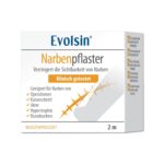 Evolsin® Silikon Narbenpflaster – Transparent & Zuschneidbar (200cm) – Ideal für OP- & Kaiserschnittnarben