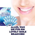 LOVELY SMILE Premium Teeth Whitening Strips – Peroxidfrei, schnell & zahnschonend