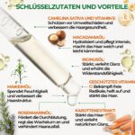 Bio Rosmarinöl für Haarwachstum – mit Rizinusöl, Vitamin E+C & Macadamia, kaltgepresst (100 ml)