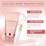 Collagen Night Mask – Peel-Off Maske für strahlende Haut & tiefenwirksame Pflege – Bild 2