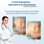 Evolsin® Silikon Narbenpflaster – Transparent & Zuschneidbar (200cm) – Ideal für OP- & Kaiserschnittnarben