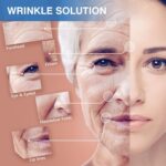 SFUCHIN Face Lifting Tape - 2 Rolls, 2,5 cm x 500 cm – Anti-Falten Tape für Stirn, Augen & Lippen, Doppelkinn-Reduzierer, Hohe Elastizität
