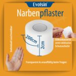 Evolsin® Silikon Narbenpflaster – Transparent, 200 cm – Bild 6