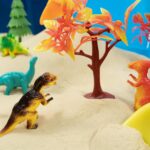 KiddosLand Dinosaurier Kinetischer Sand 900g – Sensorisches Zaubersand Spielzeug für Kinder ab 3 Jahren
