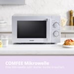Comfee Mikrowelle 20L – Retro & Modern mit vielseitigen Funktionen