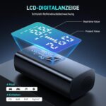 Elektrische Akku-Luftpumpe – 150 PSI | Tragbar, USB-C, Powerbank & Taschenlampe