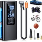 Elektrische Akku-Luftpumpe – 150 PSI | Tragbar, USB-C, Powerbank & Taschenlampe