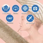 SFUCHIN Face Lifting Tape - 2 Rolls, 2,5 cm x 500 cm – Anti-Falten Tape für Stirn, Augen & Lippen, Doppelkinn-Reduzierer, Hohe Elastizität