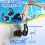 Wasserdichte Silikon-Ohrstöpsel – Wiederverwendbar für Schwimmen, Duschen & Wassersport