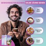 Schonende Zahnaufhellung Whitening Strips – Peroxidfrei für strahlendes Lächeln mit Cocos & Salz