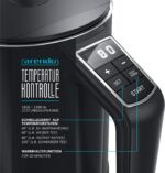 Arendo ELEGANT – Edelstahl-Wasserkocher mit präziser Temperatureinstellung (40–100°C)