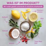Schonende Zahnaufhellung Whitening Strips – Peroxidfrei für strahlendes Lächeln mit Cocos & Salz