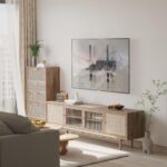 BONTEC Neigbare TV-Wandhalterung, Ultraslim für 23-60" Fernseher, Max. VESA 400x400, bis 45kg